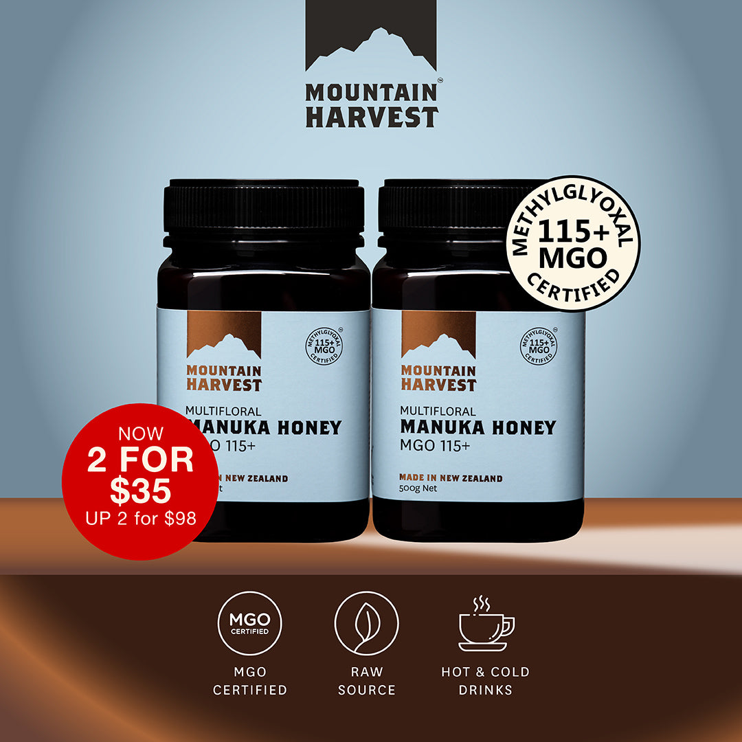 Mountain Harvest Manuka Honey MGO 115+