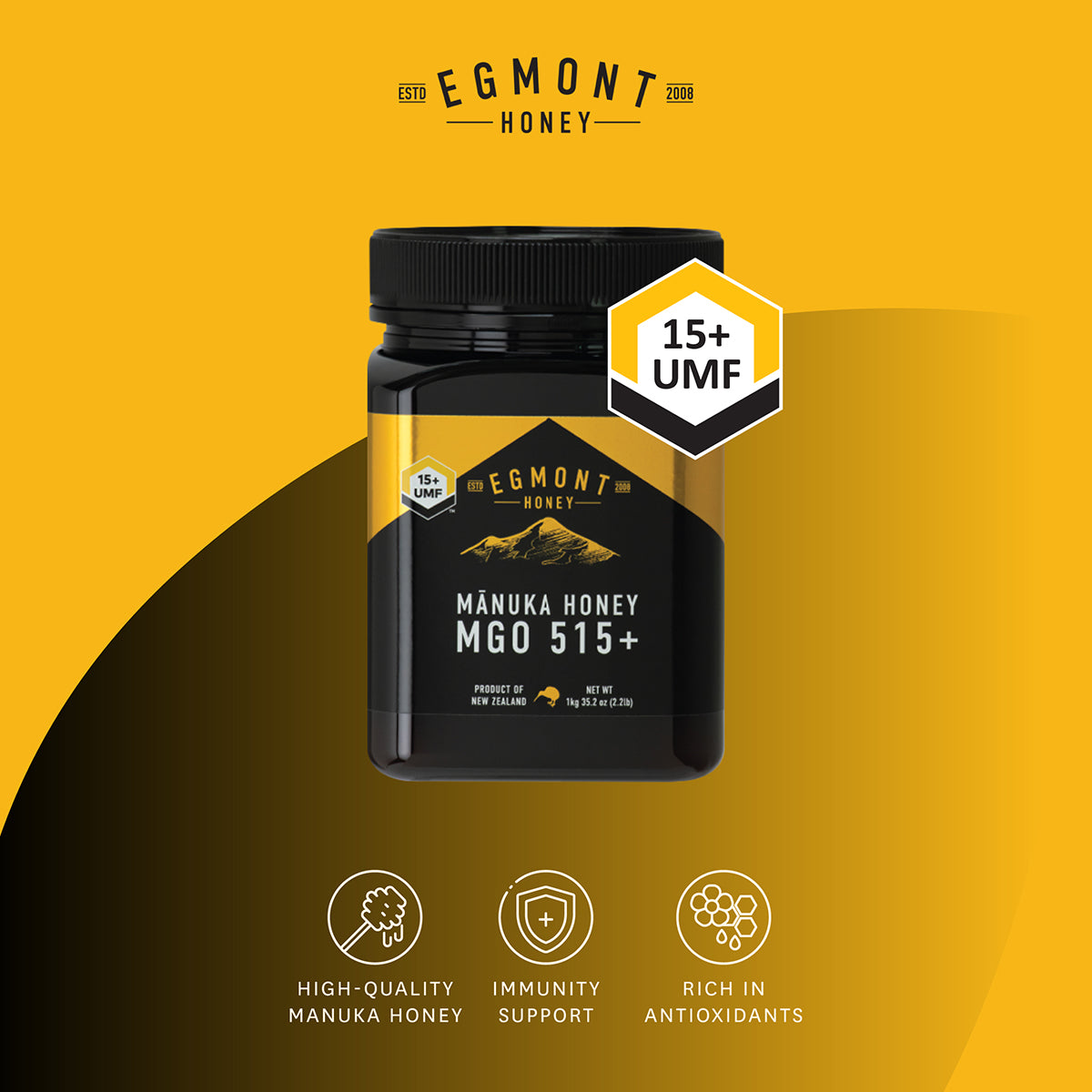 Egmont Manuka Honey UMF 15+