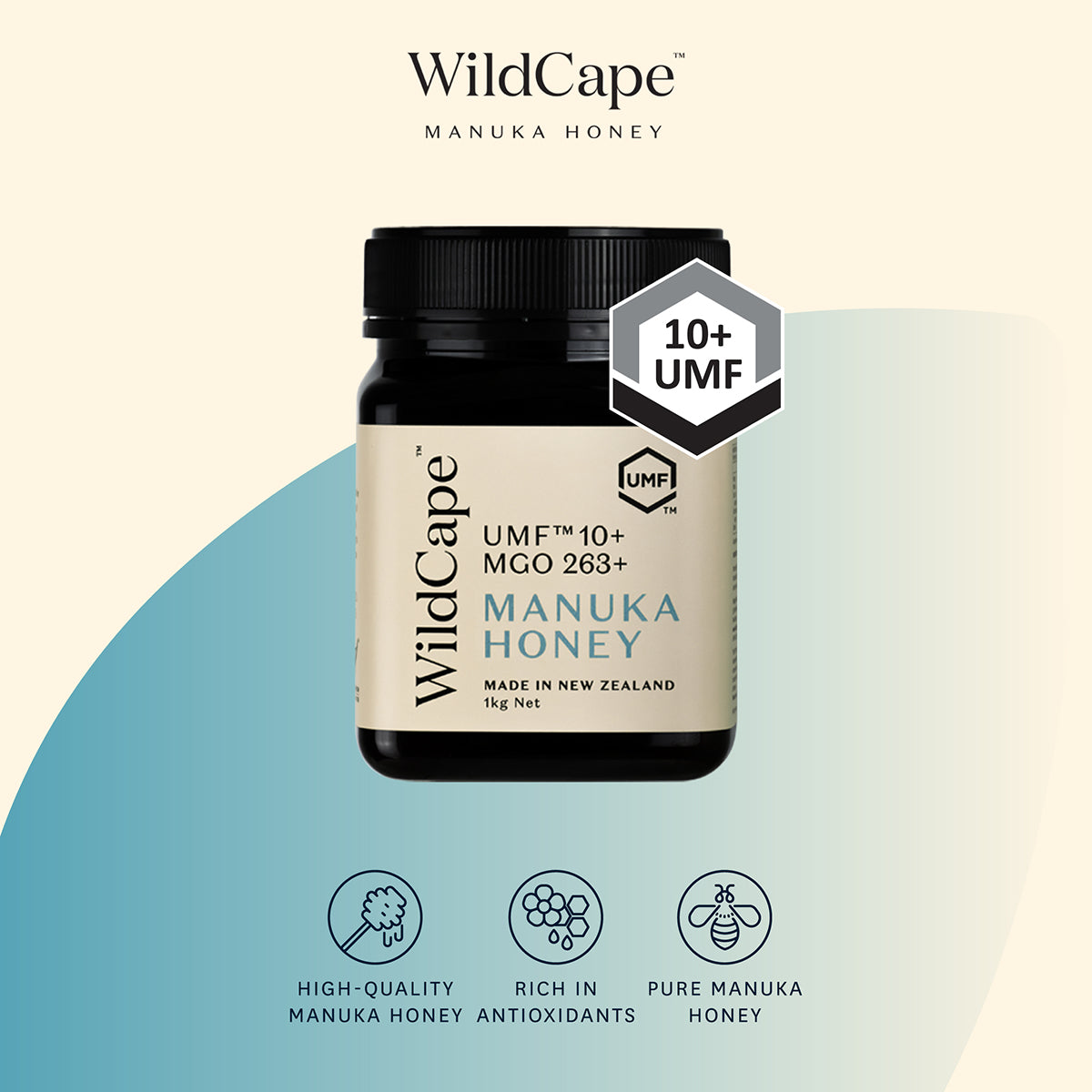 Wildcape Manuka Honey UMF 10+