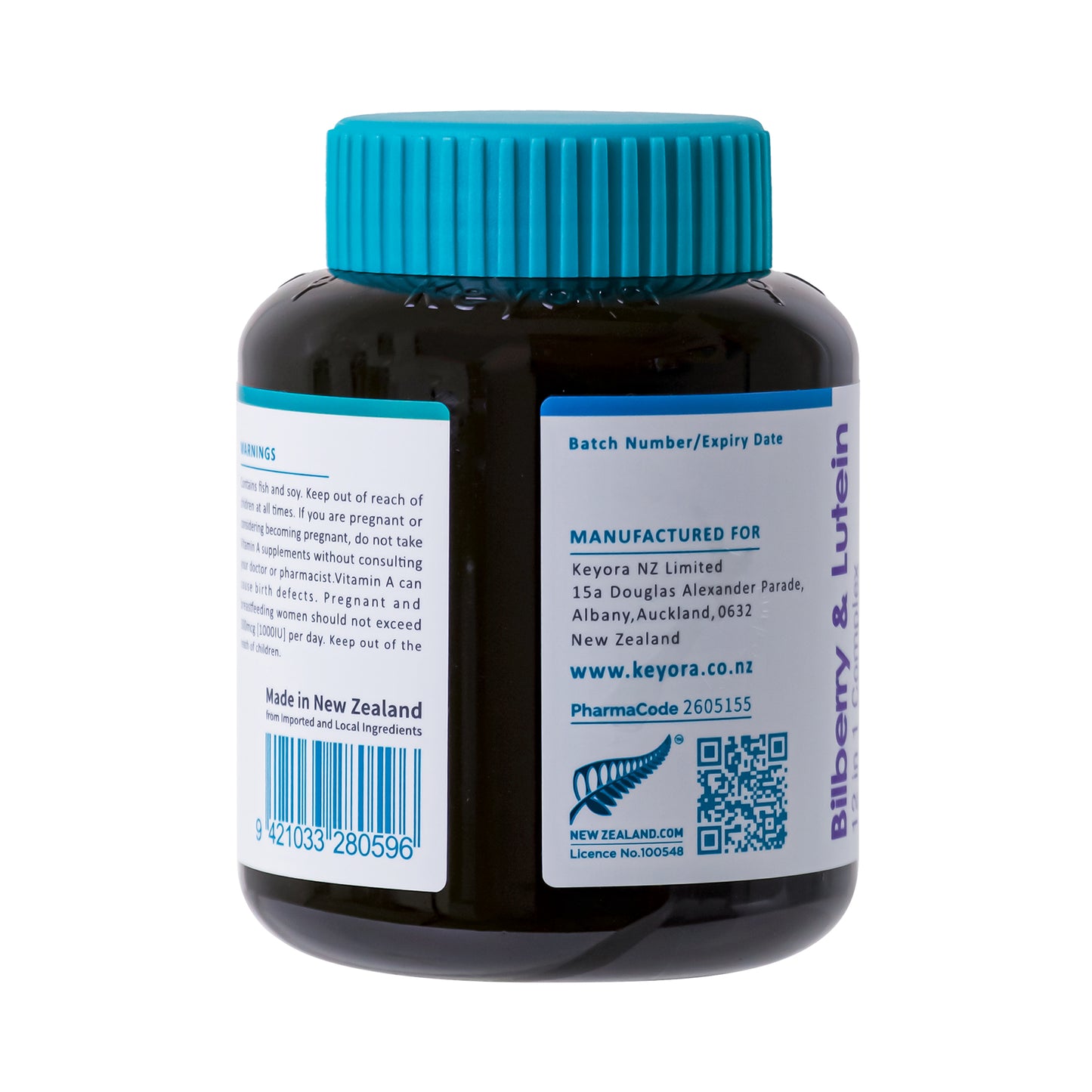 Keyora Grow 12 DHA & Calcium 90s
