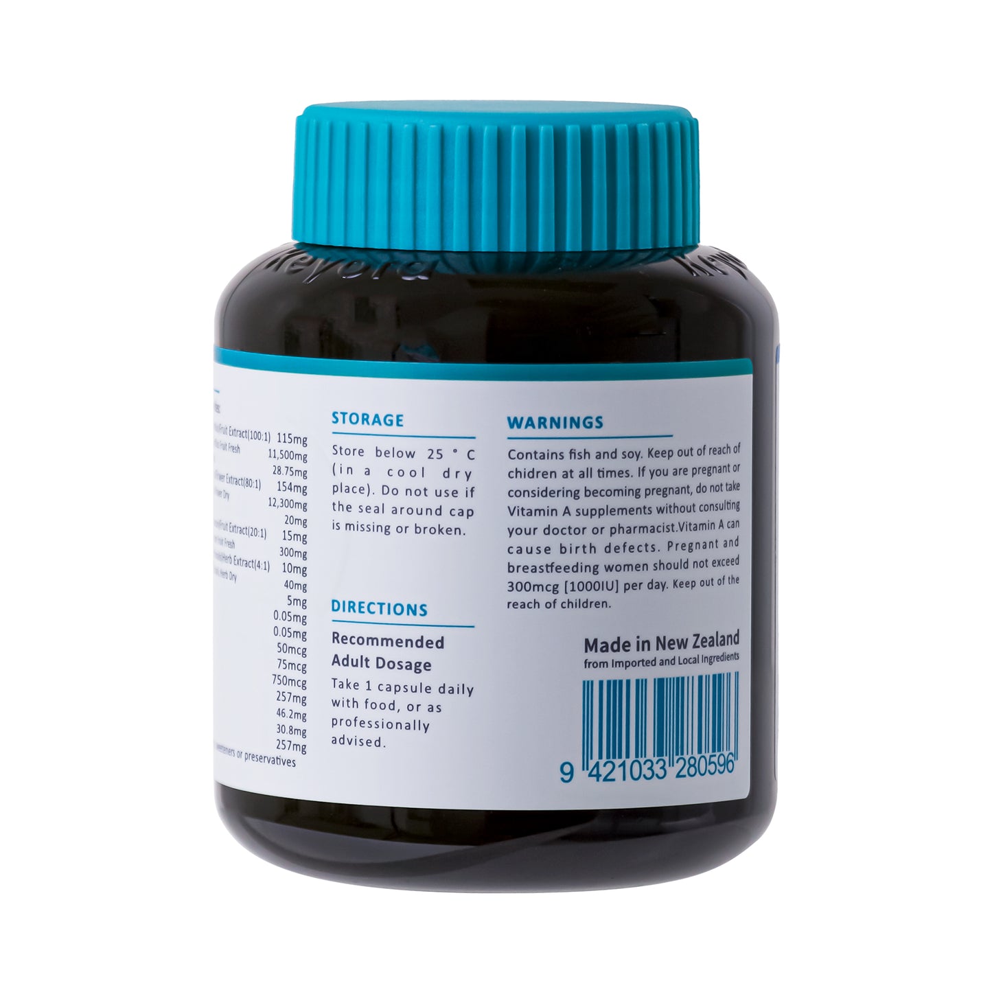 Keyora Grow 12 DHA & Calcium 90s