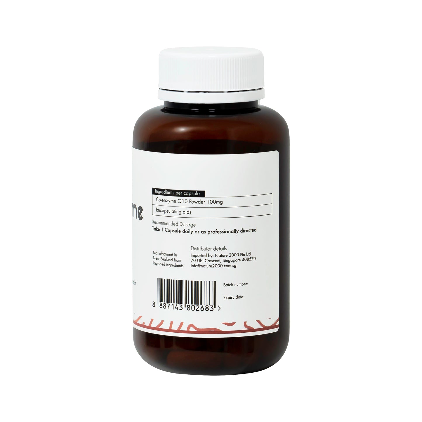 Nutrisynce CoQ10 100mg 60 Vege Capsules - Energy and Heart Health
