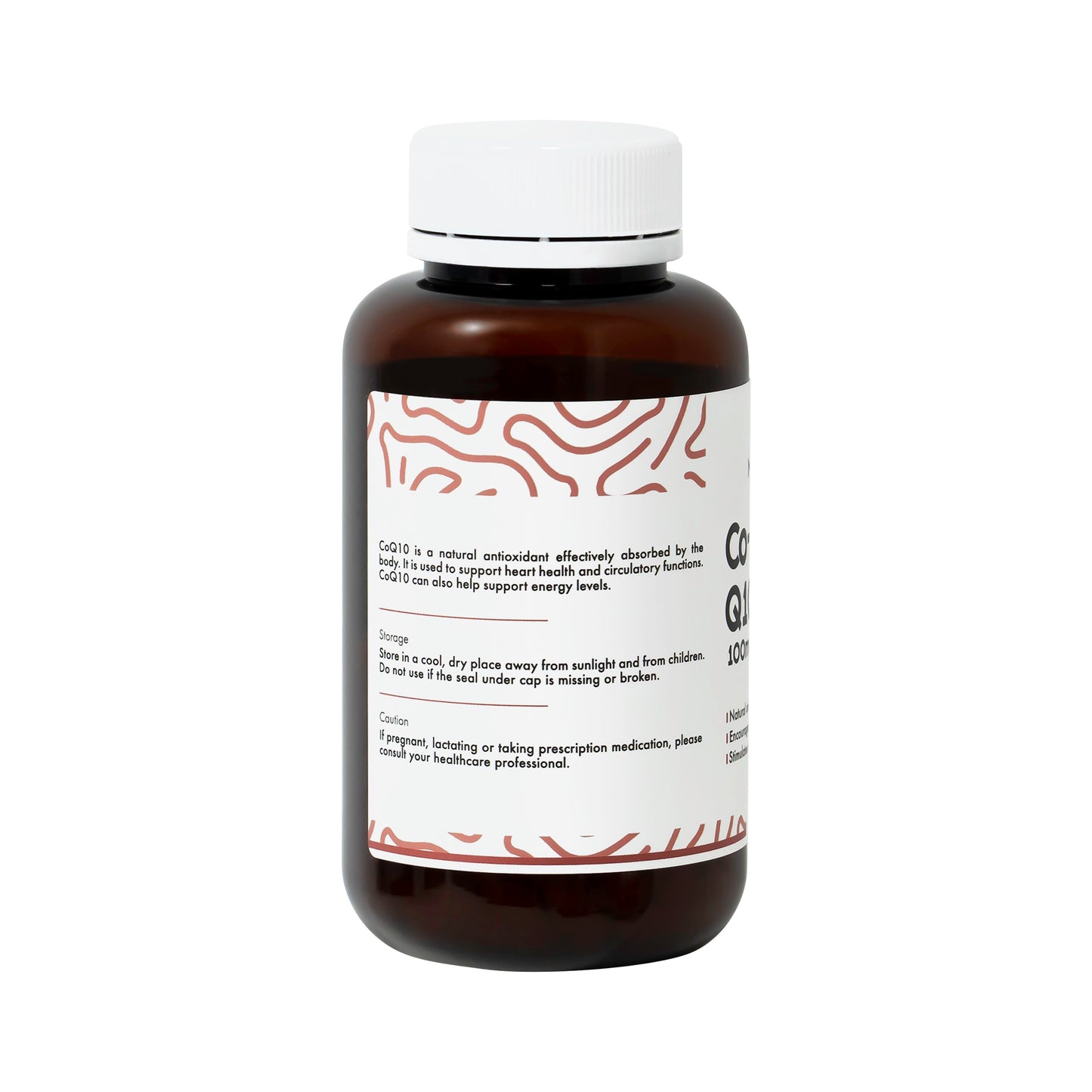 Nutrisynce CoQ10 100mg 60 Vege Capsules - Energy and Heart Health