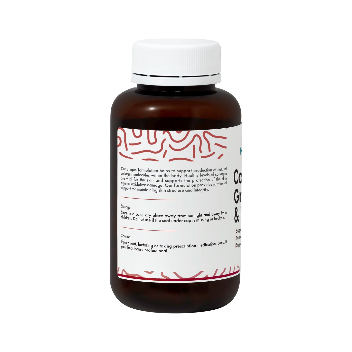 Nutrisynce Collagen with Grapeseed & Vitamin C 60s - Skin Support