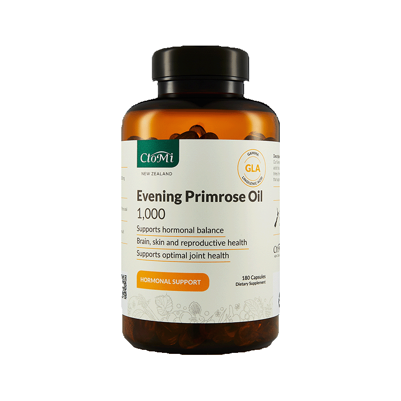 CtoMi Evening Primrose Oil Supplement 180s (Hormonal Support)