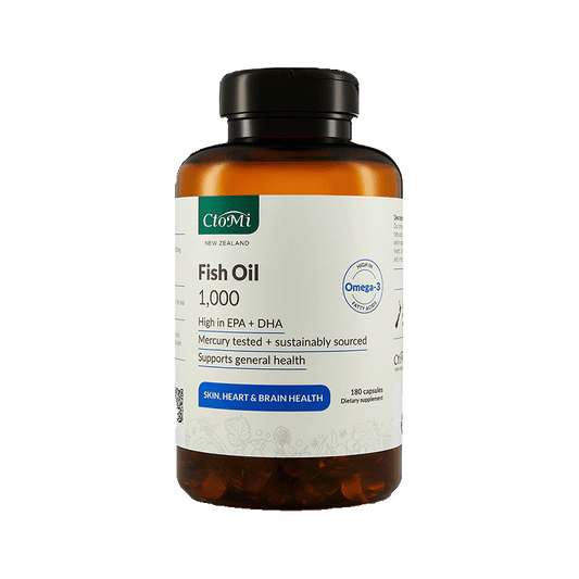 CtoMi Fish Oil Omega 180's (Skin, Heart, Brain Health)
