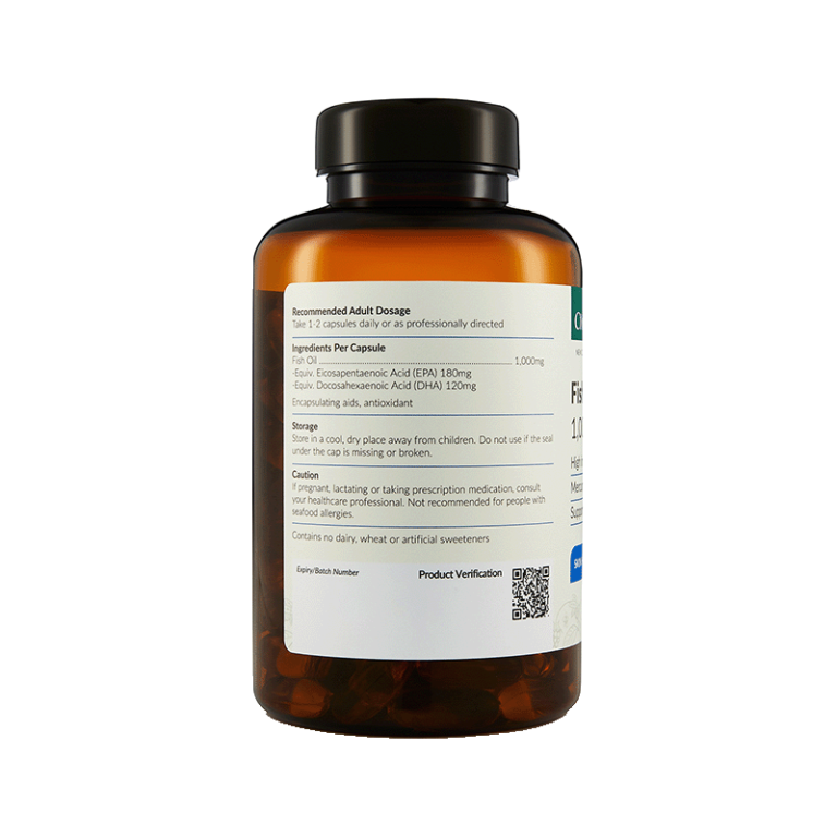 CtoMi Fish Oil Omega 180's (Skin, Heart, Brain Health)