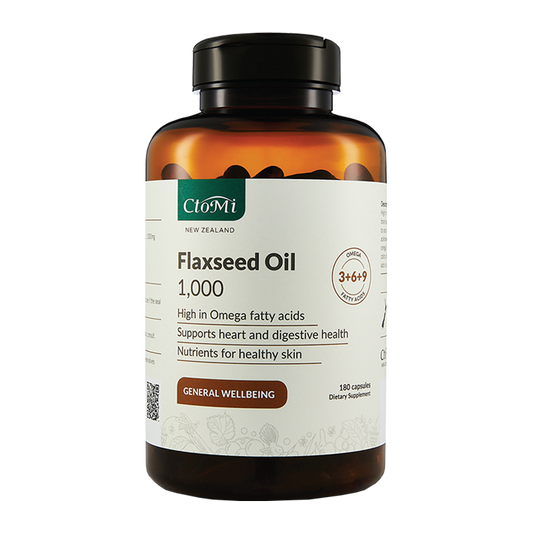 CtoMi Flax seed Oil 1000 180s (General Wellbeing)