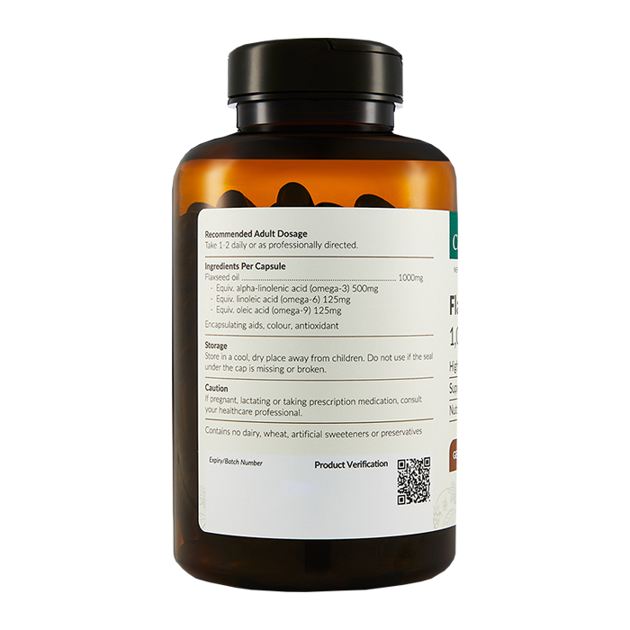CtoMi Flax seed Oil 1000 180s (General Wellbeing)