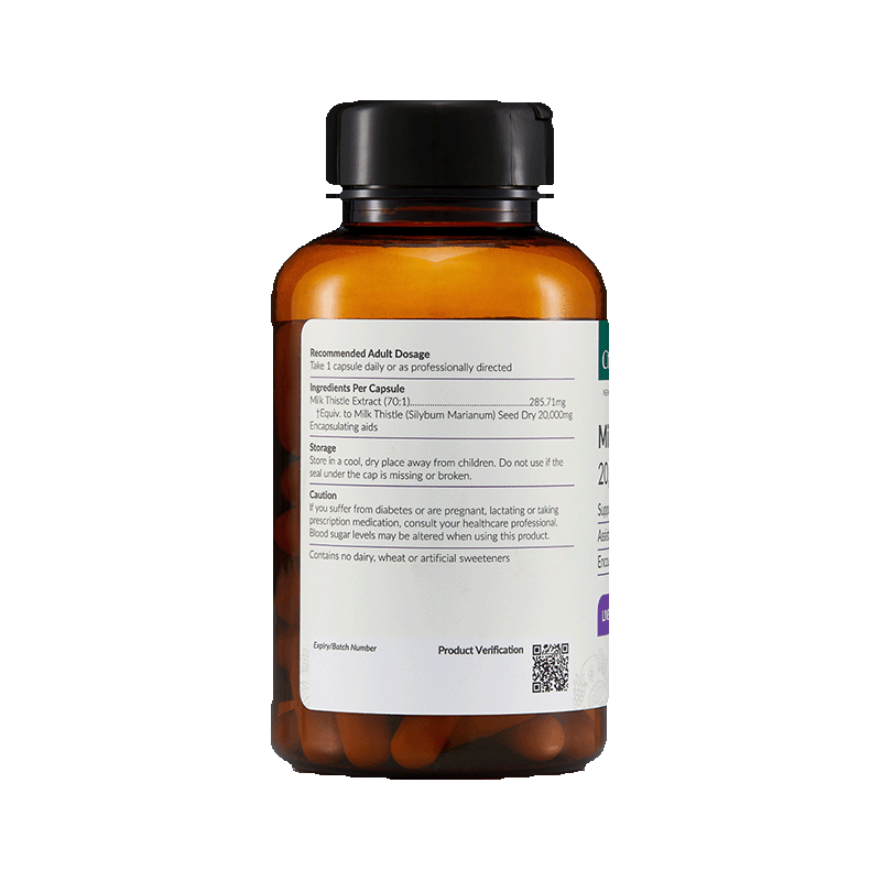 CtoMi Milk Thistle 20000 Supplement 90s (Liver Health)