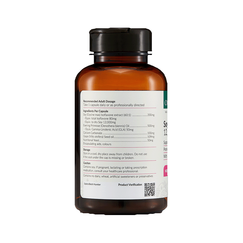 CtoMi Soy Isoflavones 24,000 Natural Estrogen Supplement 60s (Menopause Support)