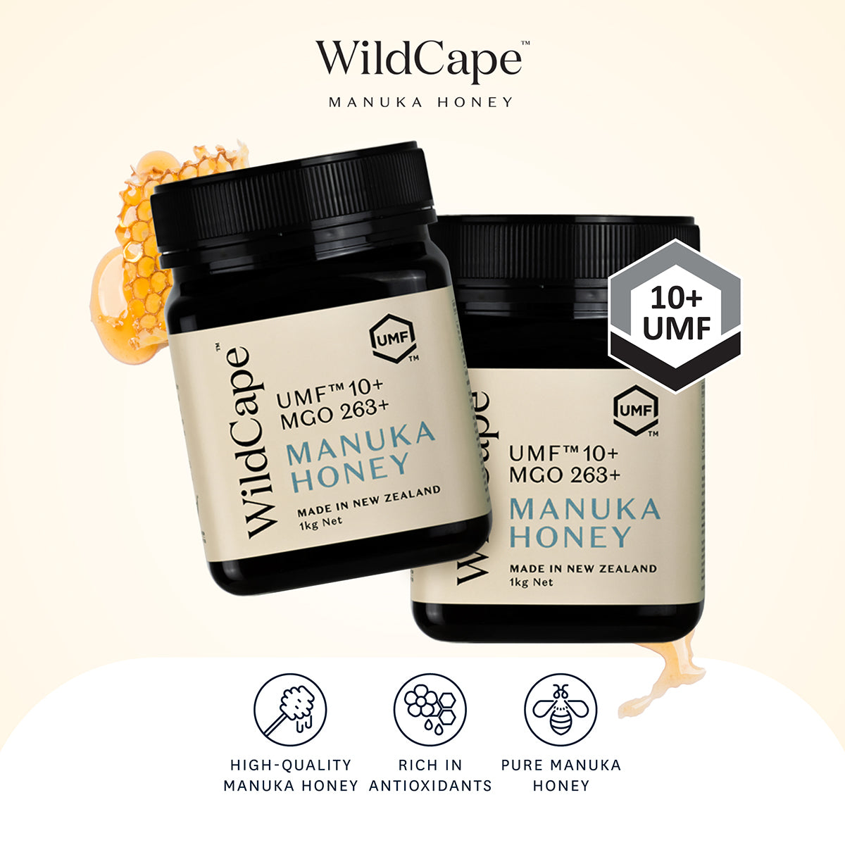 Wildcape Manuka Honey UMF 10+