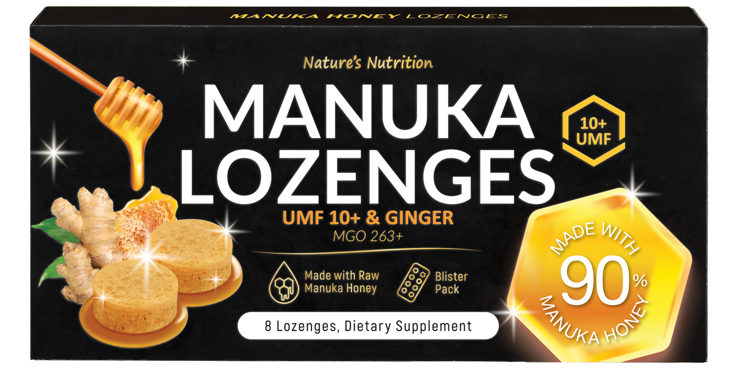 Manuka Honey Lozenges Blister Packs UMF 10+/UMF 20+(Made with 90% Manuka Honey)