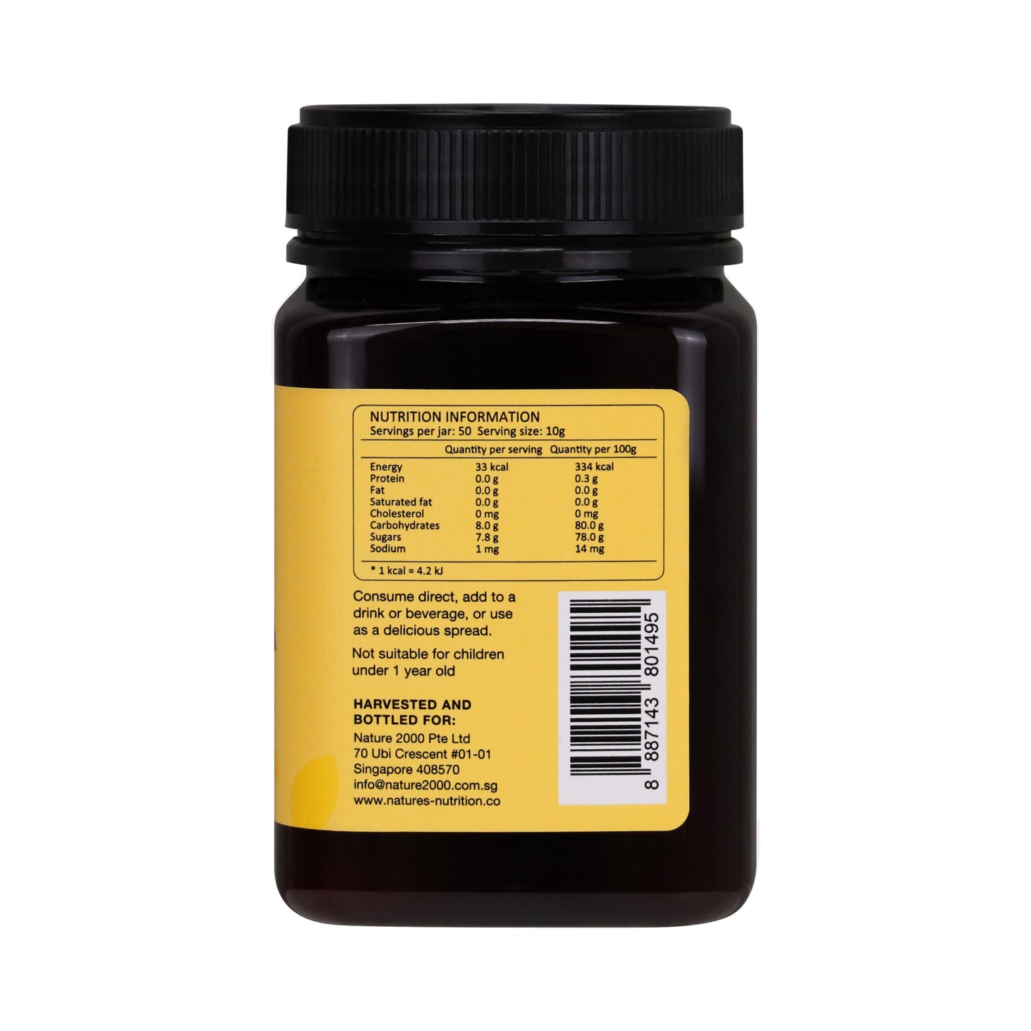 Nature’s Nutriton Manuka Honey MGO 100+