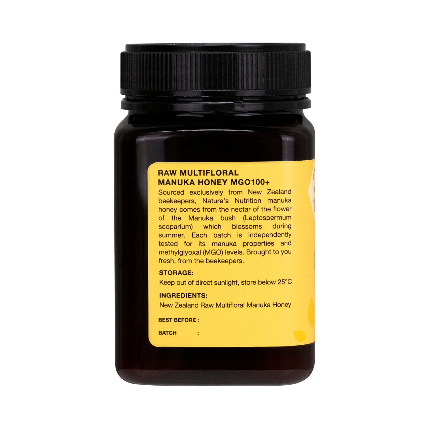 Nature’s Nutriton Manuka Honey MGO 100+