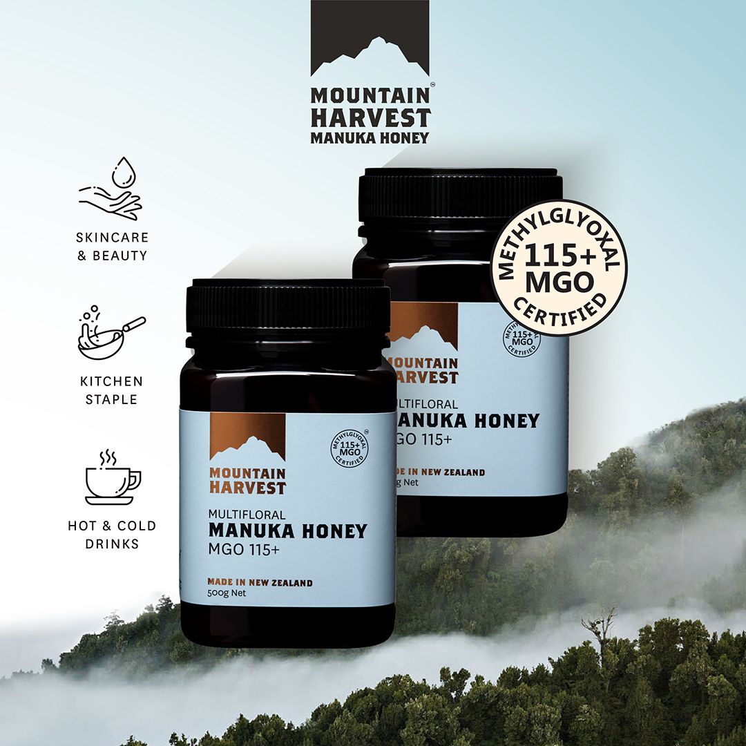Mountain Harvest Manuka Honey MGO 115+