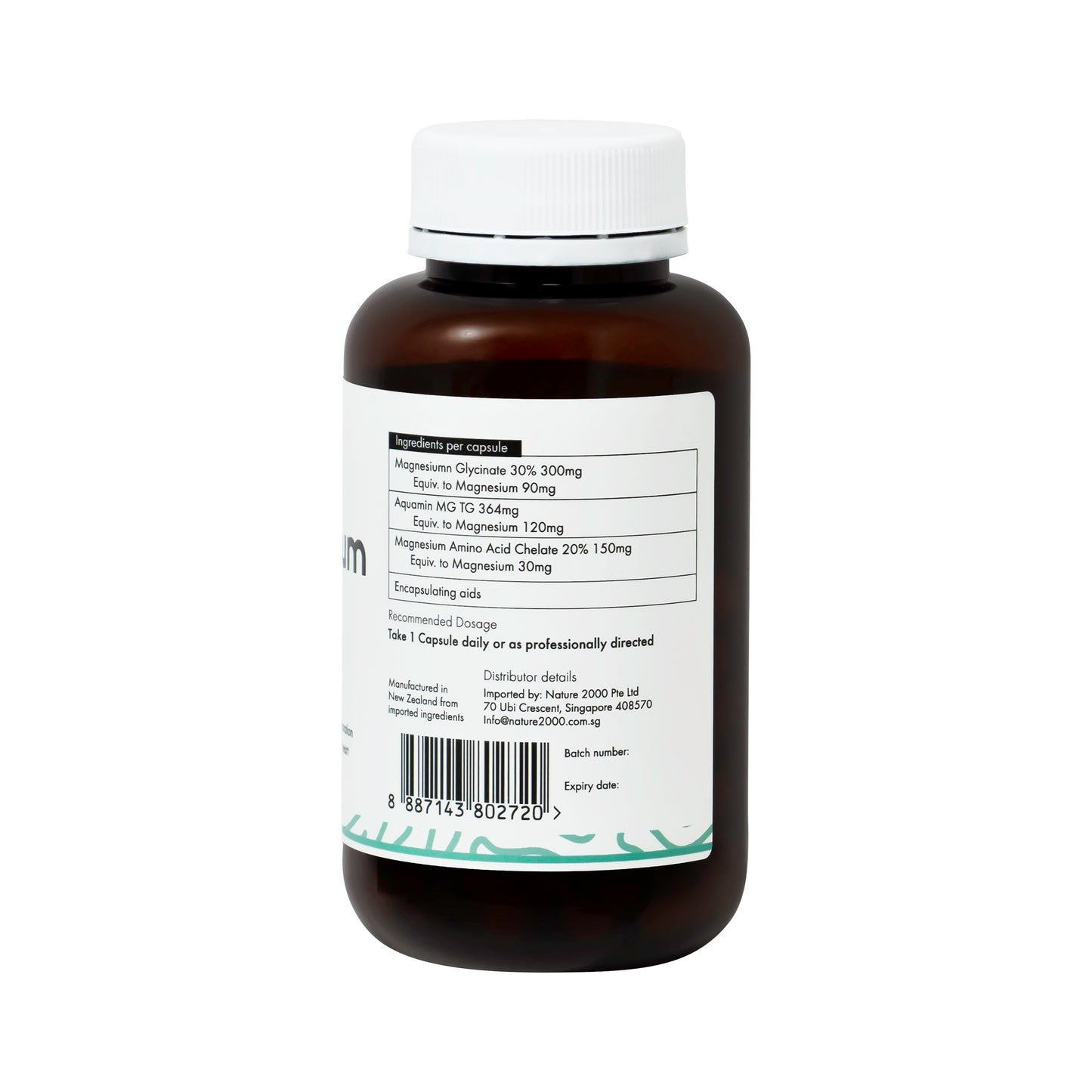 Nutrisynce Magnesium Sleep Complex 60 Vege Capsules