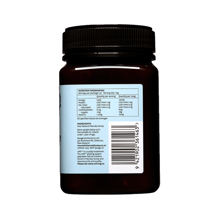 Mountain Harvest Manuka Honey UMF 15+
