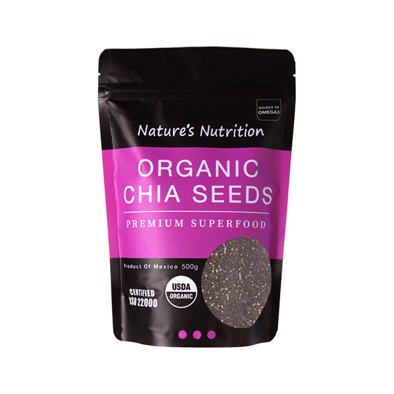 Nature’s Nutrition Organic Chia Seed