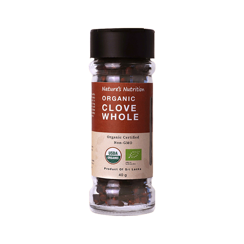 Nature’s Nutrition Organic Whole Cloves