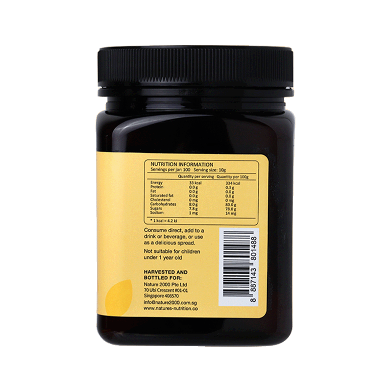 Nature’s Nutriton Manuka Honey MGO 100+