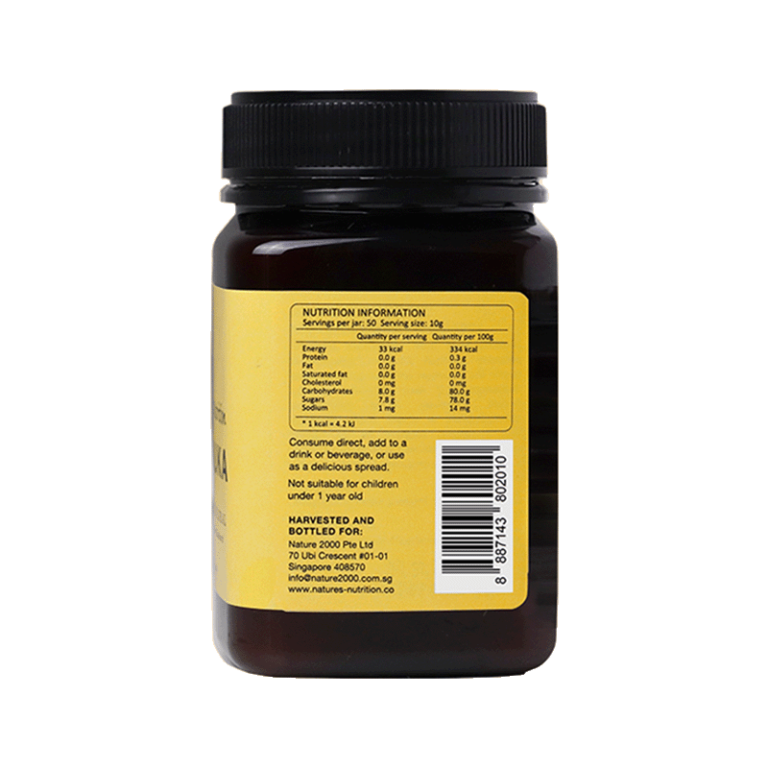 Nature’s Nutriton Manuka Honey MGO 50+