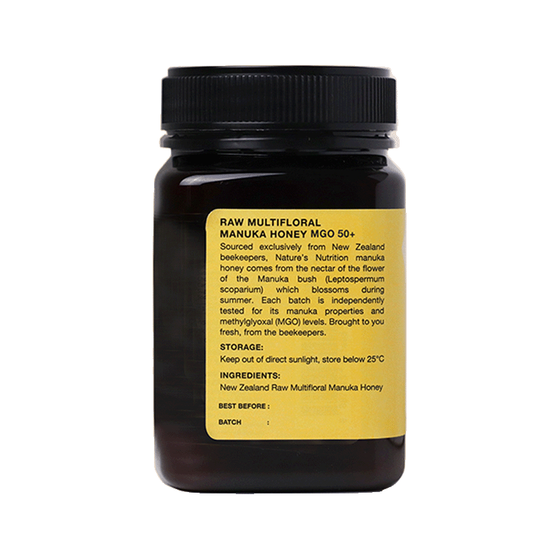 Nature’s Nutriton Manuka Honey MGO 50+