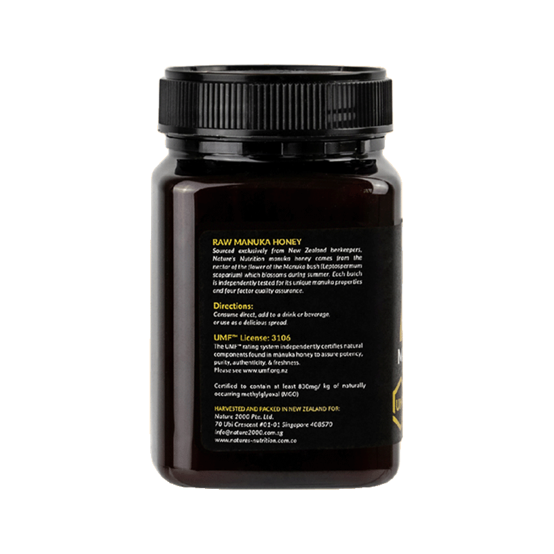 Nature’s Nutrition Manuka Honey UMF 20+