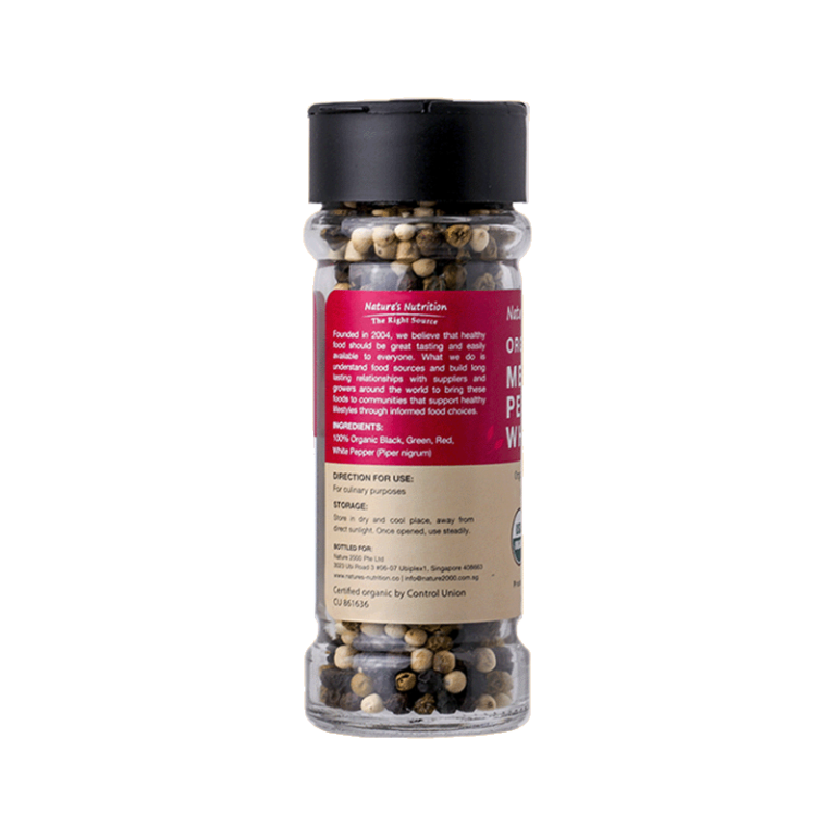 Nature’s Nutrition Organic Medley Pepper Seed