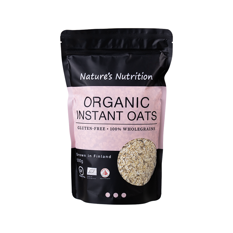 Nature’s Nutrition Organic Instant Oats