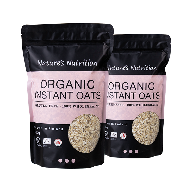 Nature’s Nutrition Organic Instant Oats