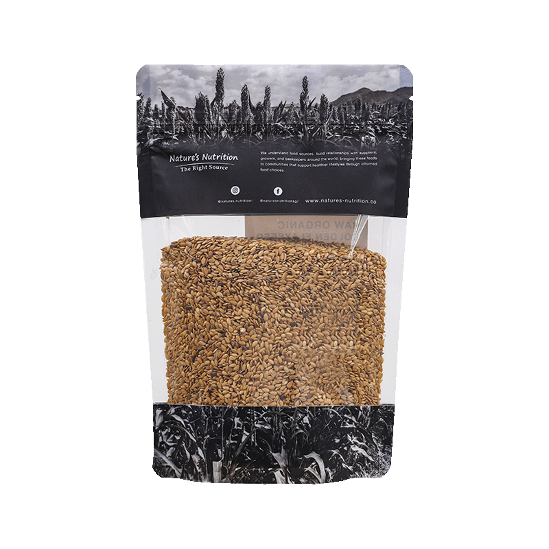 Nature’s Nutrition Organic Golden Flax Seed 500gx2