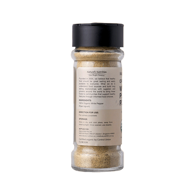 Nature’s Nutrition White Pepper