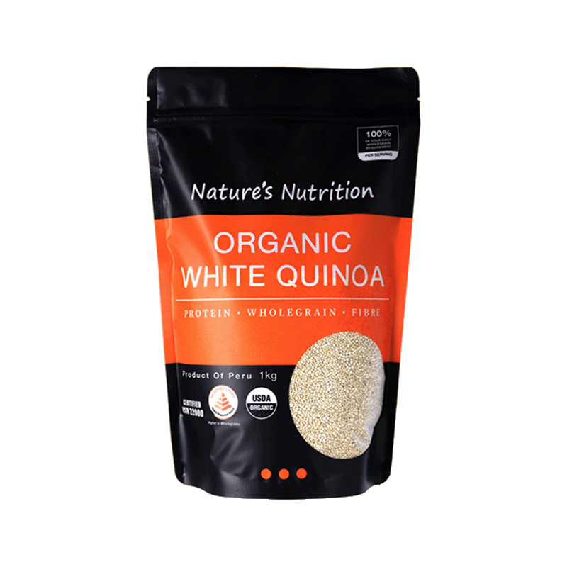 Nature’s Nutrition Organic White Quinoa