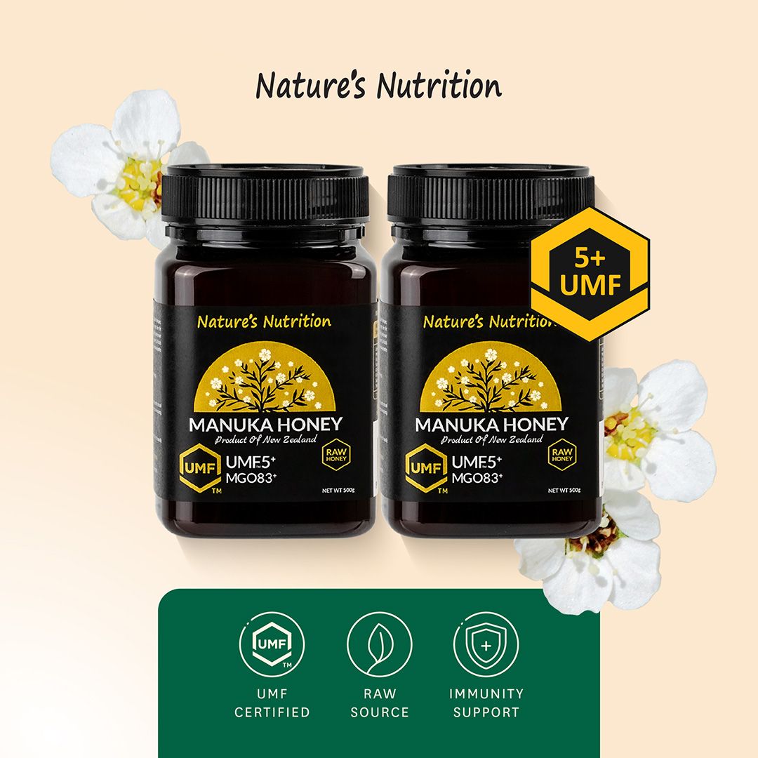 Nature’s Nutrition Manuka Honey UMF 5+