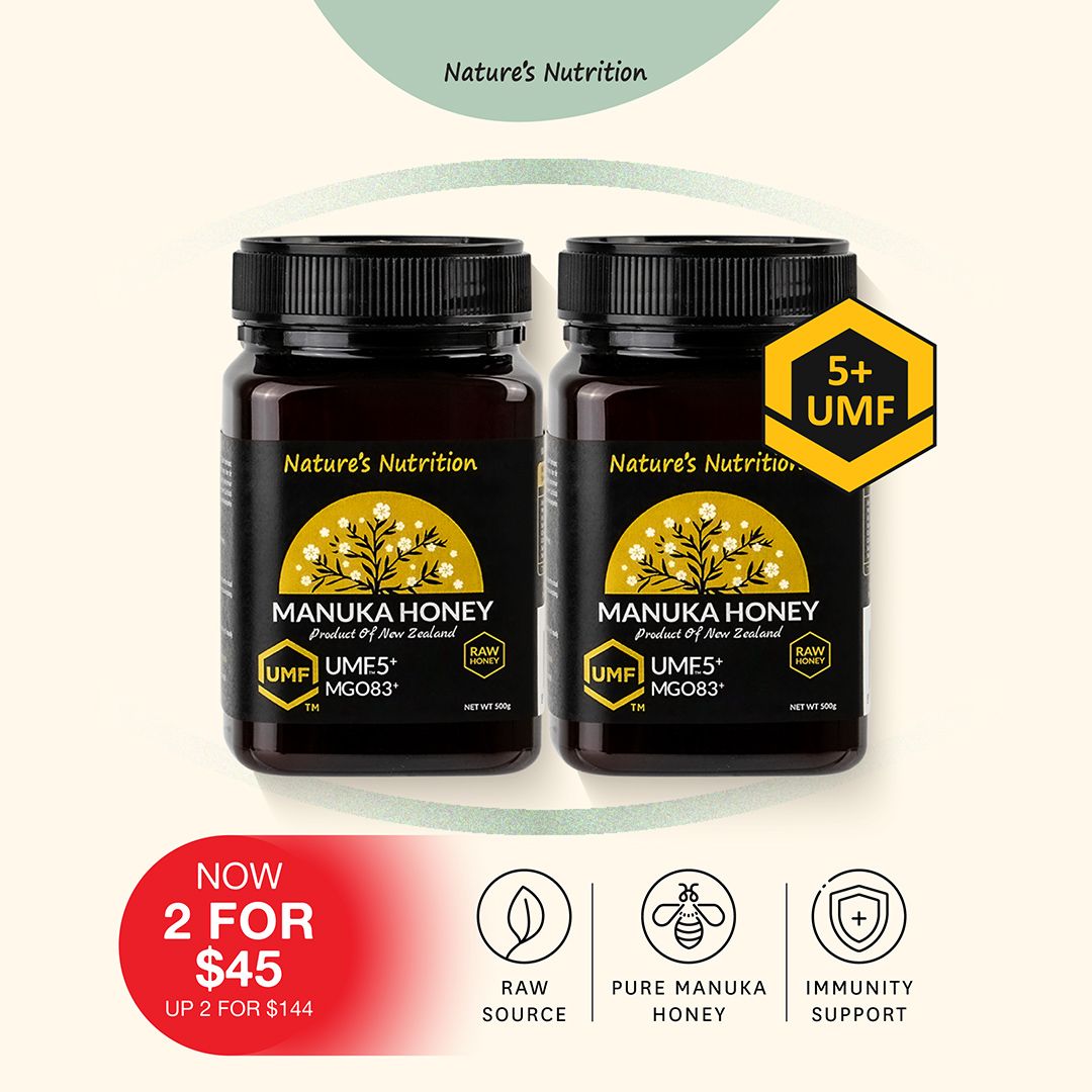 Nature’s Nutrition Manuka Honey UMF 5+