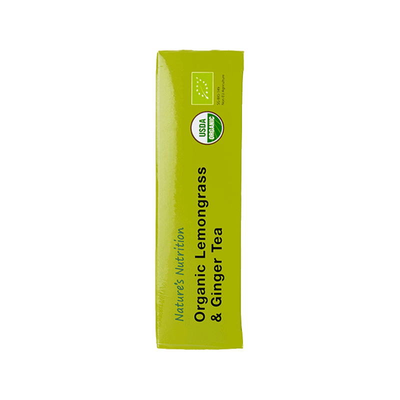 Nature’s Nutrition Organic Lemongrass & Ginger Tea