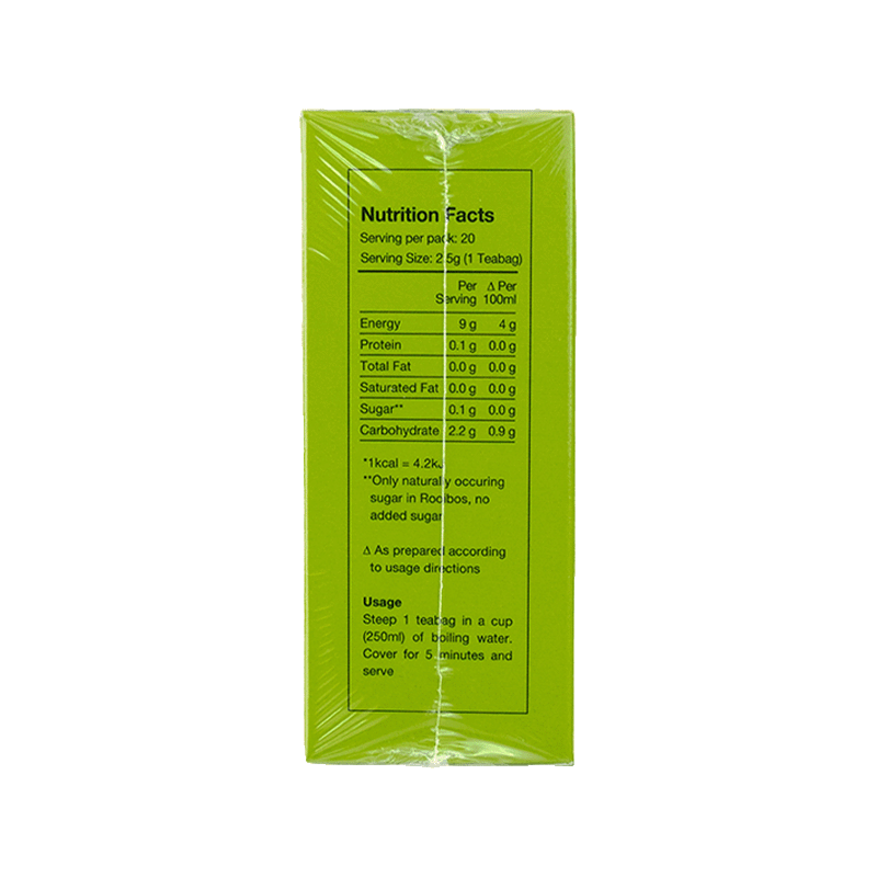 Nature’s Nutrition Organic SOD Green Rooibos Tea 20s