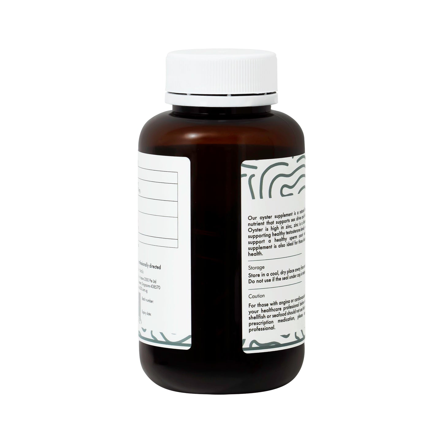 Nutrisynce Oyster with Maca-Zinc 60 Softgel Capsules - Vitality and Overall Well-being