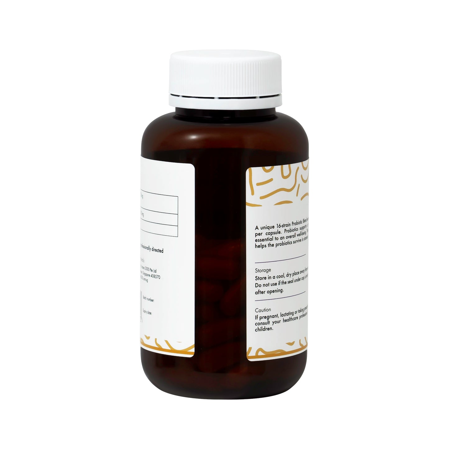 Nutrisynce Probiotics 16 Strain 50 Billion CFU 60 Vege Capsules - Digestive and Immune Health