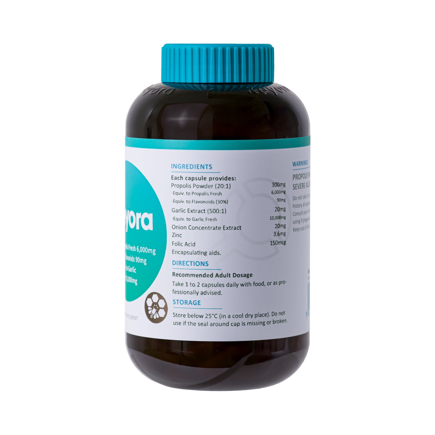 Keyora Propolis 6000 Garlic & Onion 180s