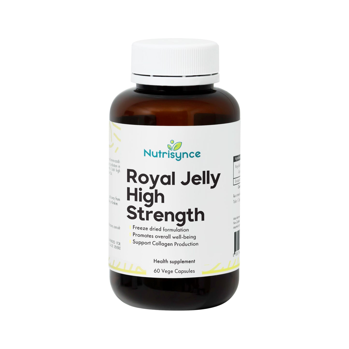 Nutrisynce Royal Jelly High Strength 60s - Immune Support