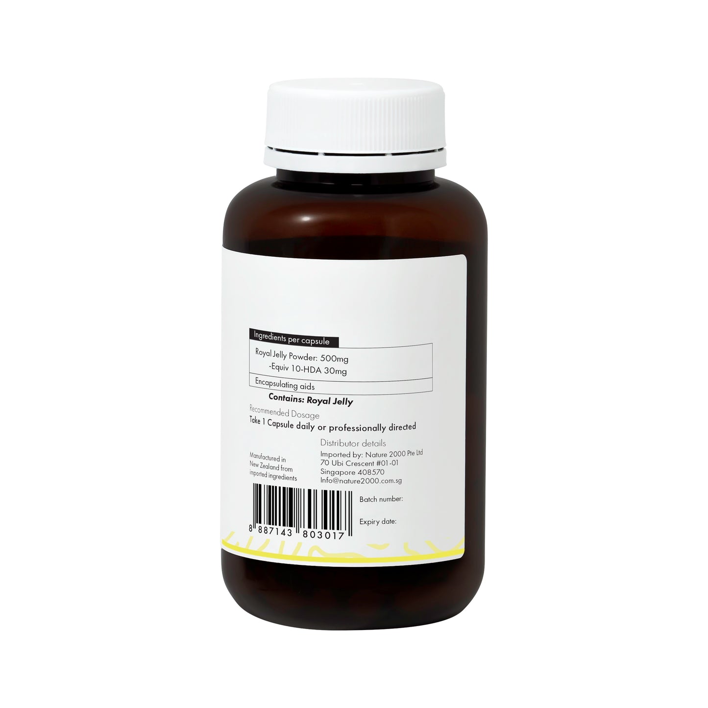 Nutrisynce Royal Jelly High Strength 60s - Immune Support