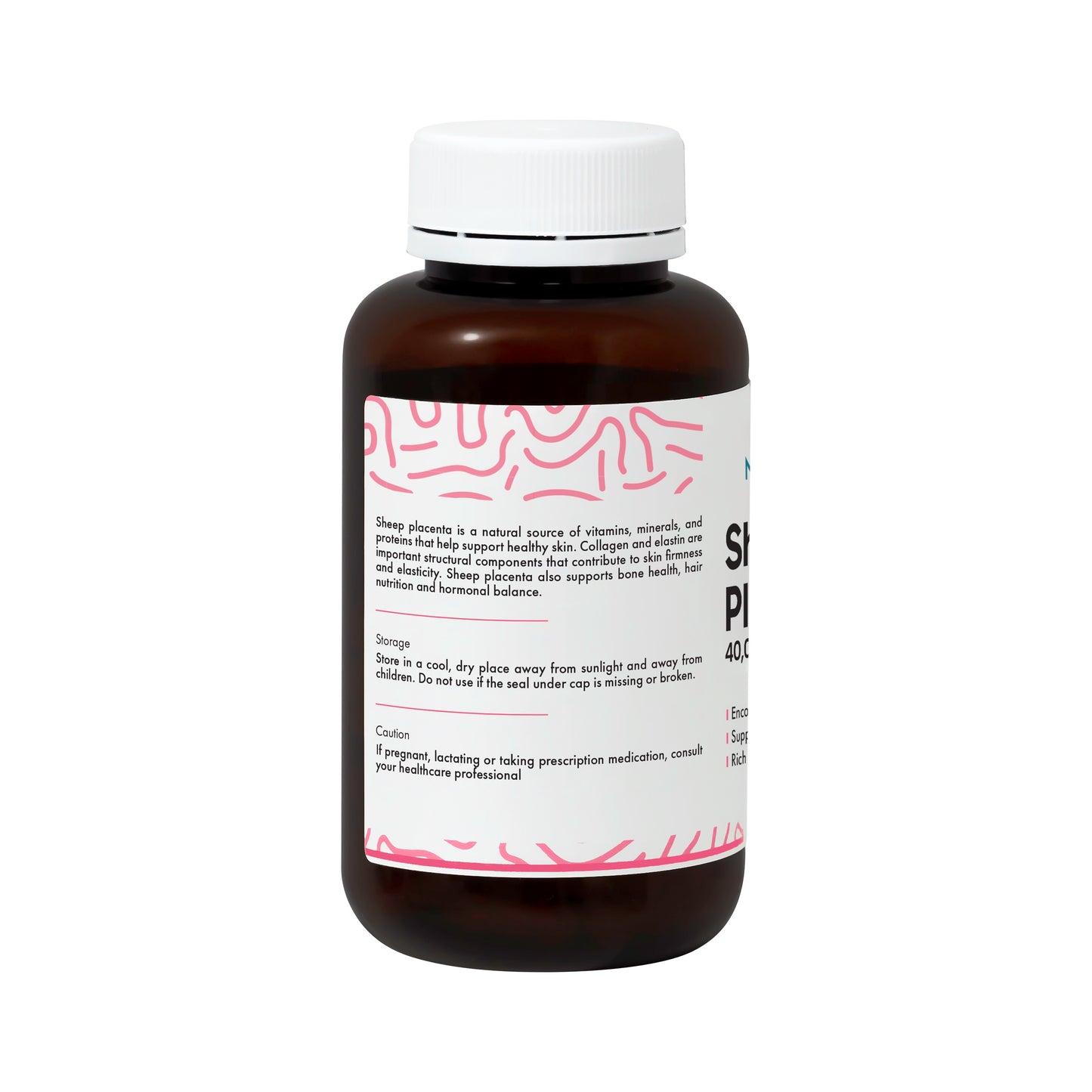 Nutrisynce Sheep placenta 40000 60s- Skin Health