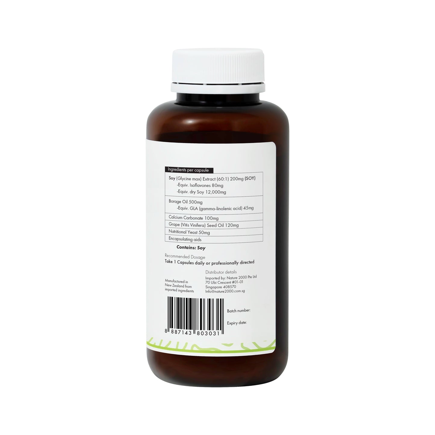 Nutrisynce Soy Isoflavone 12000 60s - Hormonal Balance