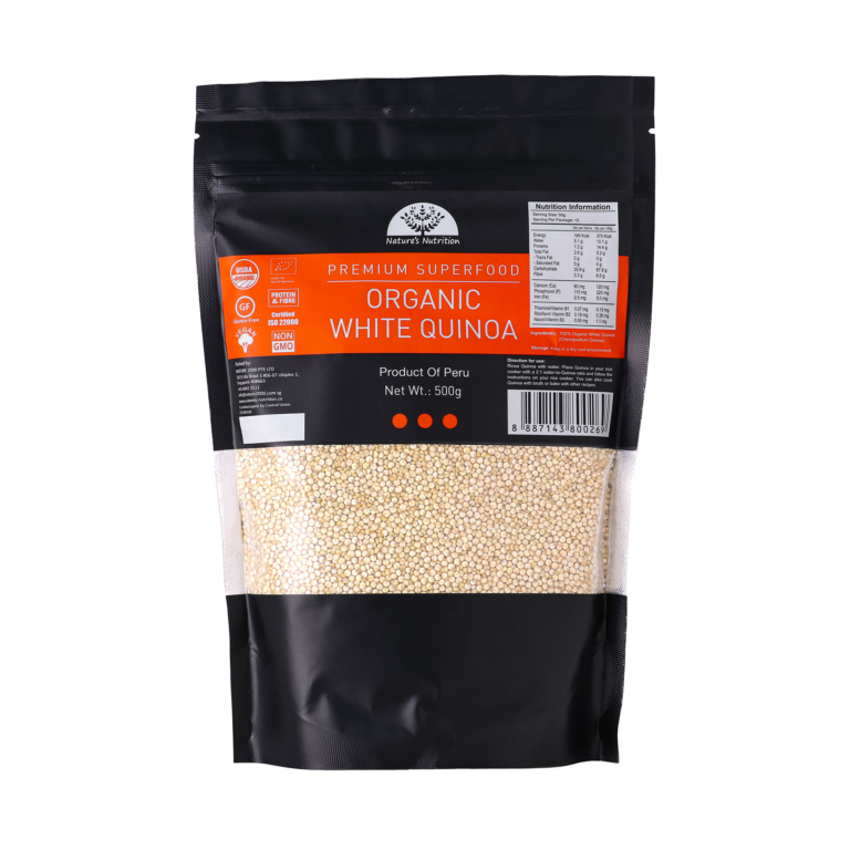 Nature’s Nutrition Organic White Quinoa