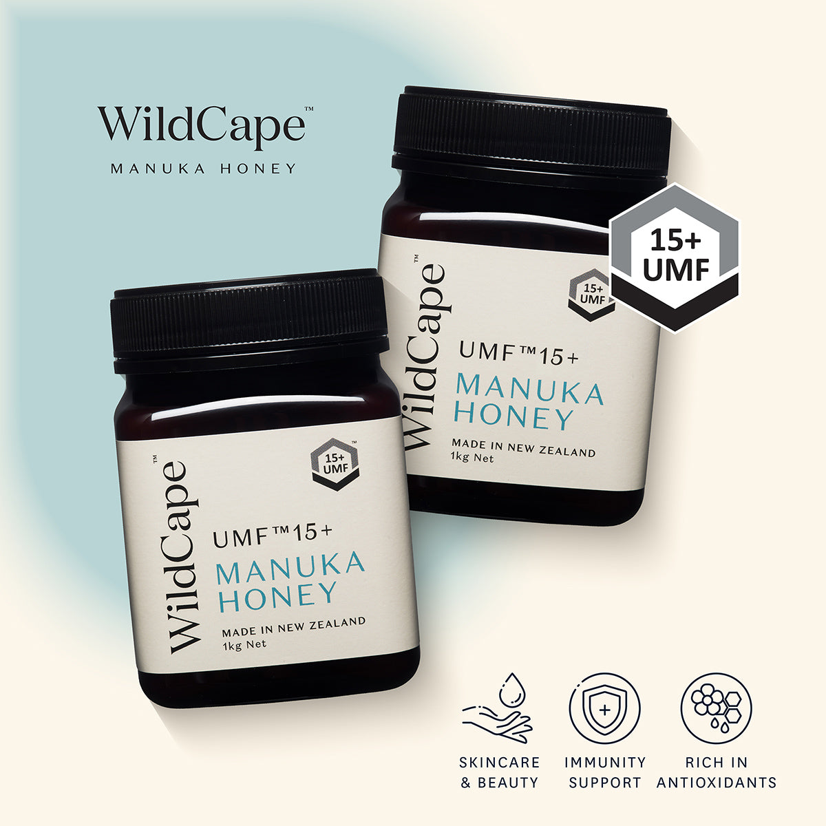 Wildcape Manuka Honey UMF 15+
