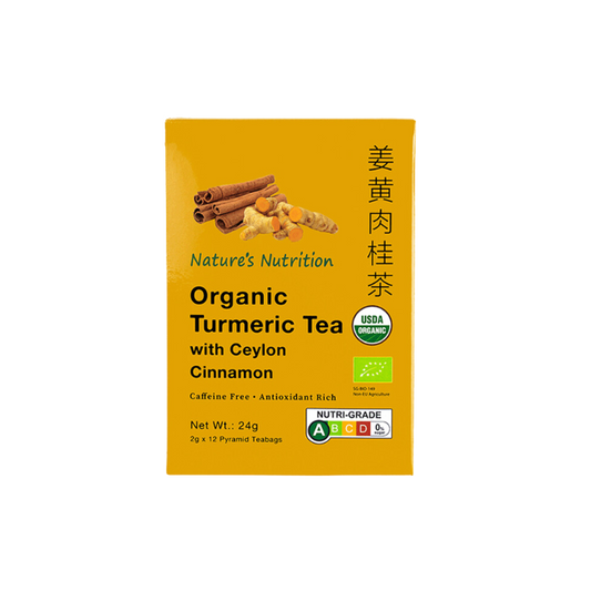 Nature’s Nutrition Organic Turmeric with Cinnamon Tea