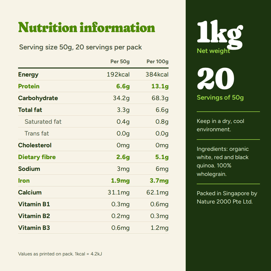 Superfarm Tricolor Quinoa 1kg