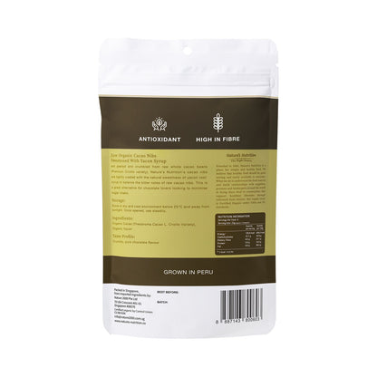 Nature’s Nutrition Cacao Nibs with Yacon Syrup